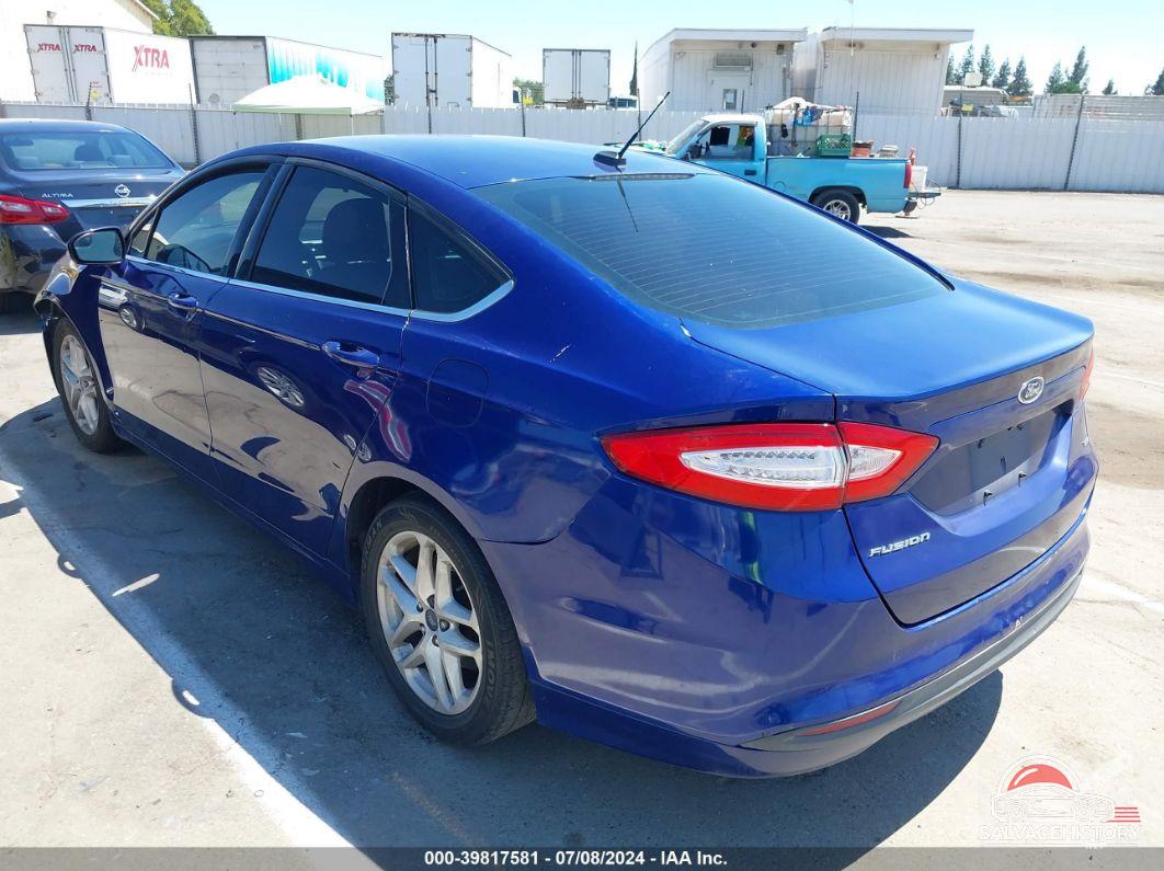 3FA6P0H71GR330267 2016 FORD FUSION photo no. 3