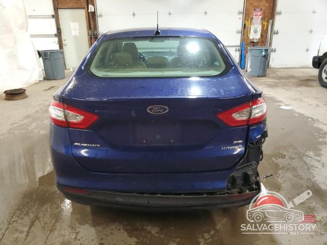 3FA6P0LU1GR182392 2016 FORD FUSION photo no. 6