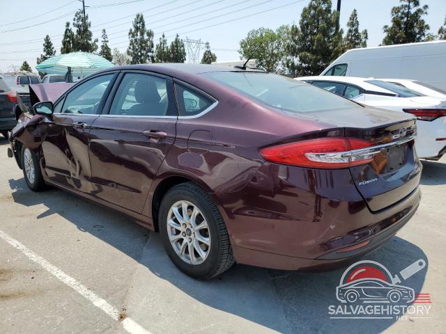 3FA6P0G79HR293715 2017 FORD FUSION photo no. 2