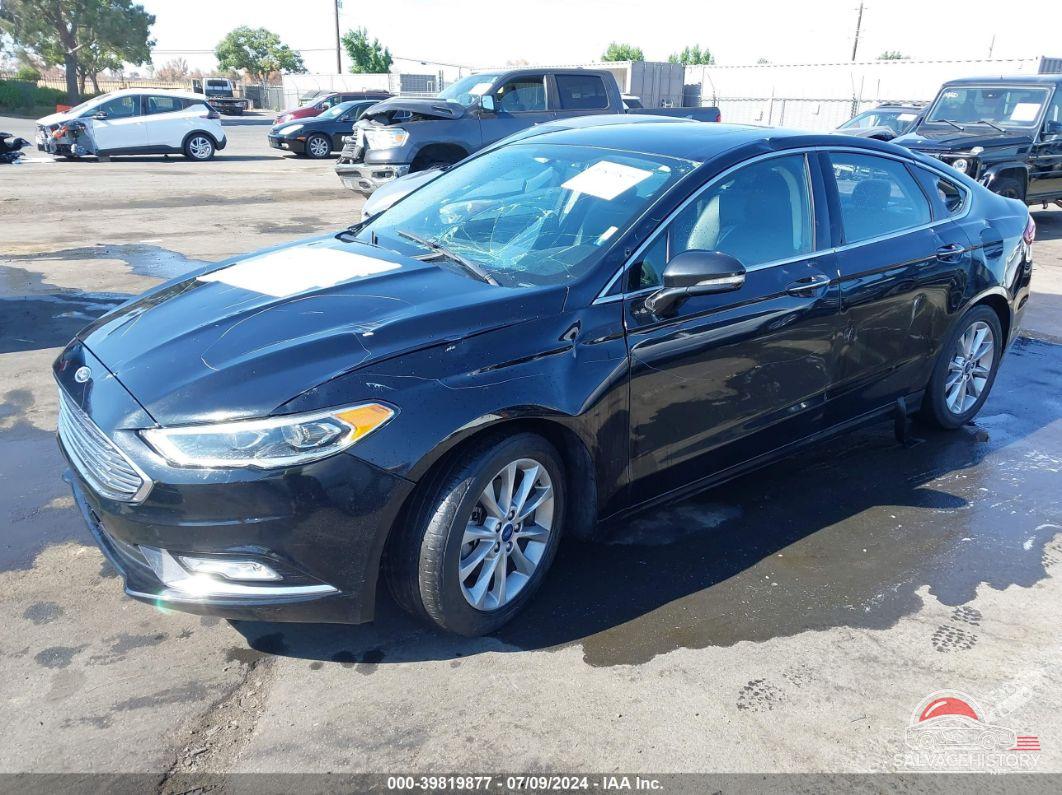 3FA6P0HD9HR124444 2017 FORD FUSION photo no. 2