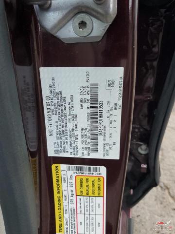 3FA6P0PU1HR410533 2017 FORD FUSION photo no. 13