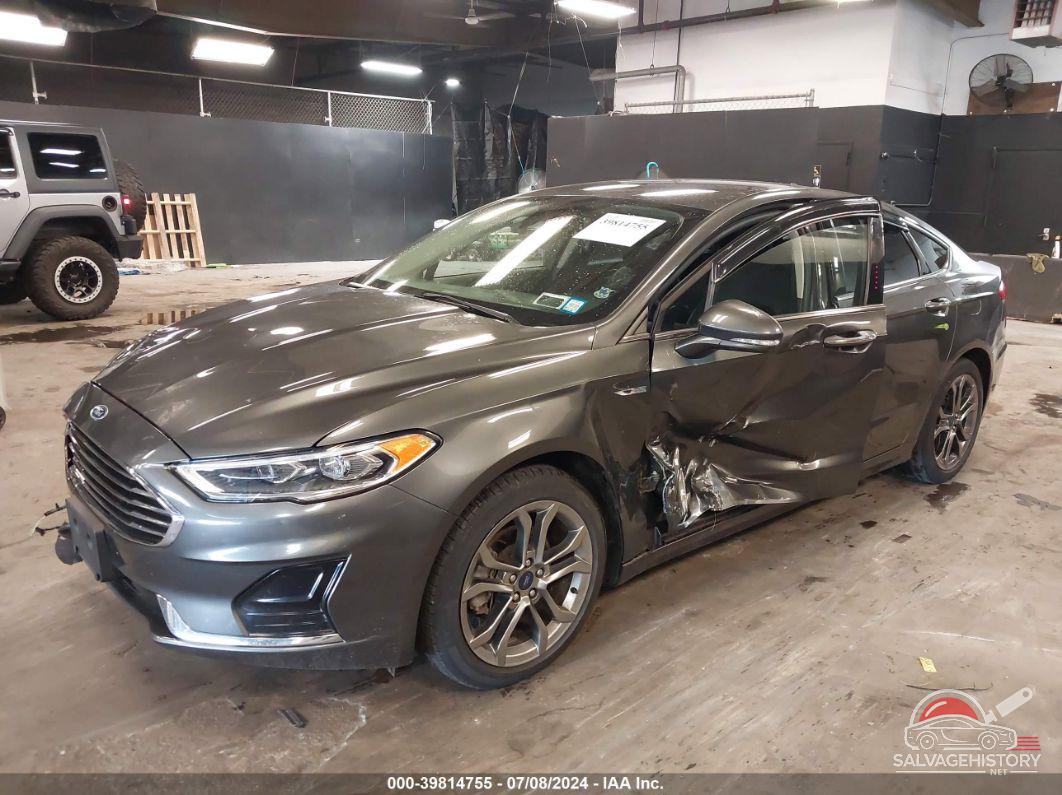 3FA6P0CD2LR101345 2020 FORD FUSION photo no. 2