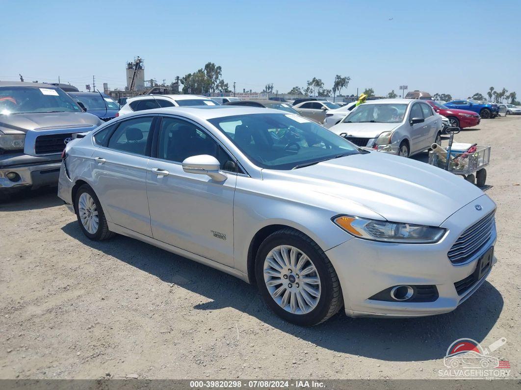 3FA6P0PUXFR284377 2015 FORD FUSION ENERGI photo no. 1
