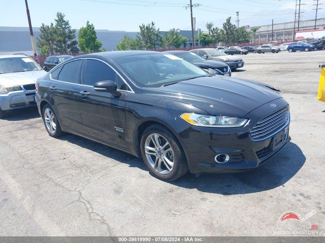 3FA6P0SU4FR147460 2015 FORD FUSION ENERGI photo no. 2