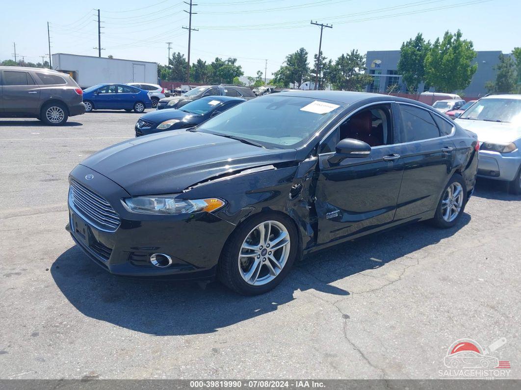 3FA6P0SU4FR147460 2015 FORD FUSION ENERGI photo no. 2