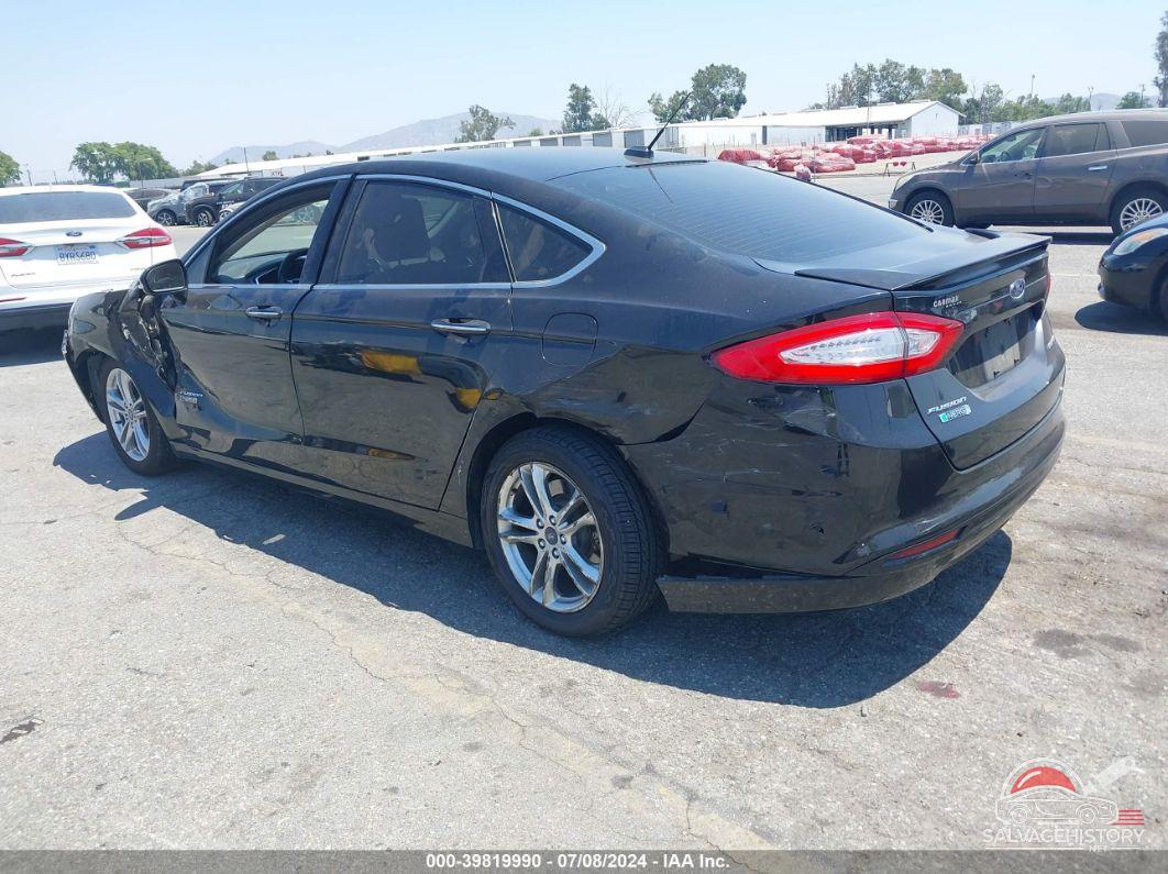 3FA6P0SU4FR147460 2015 FORD FUSION ENERGI photo no. 3
