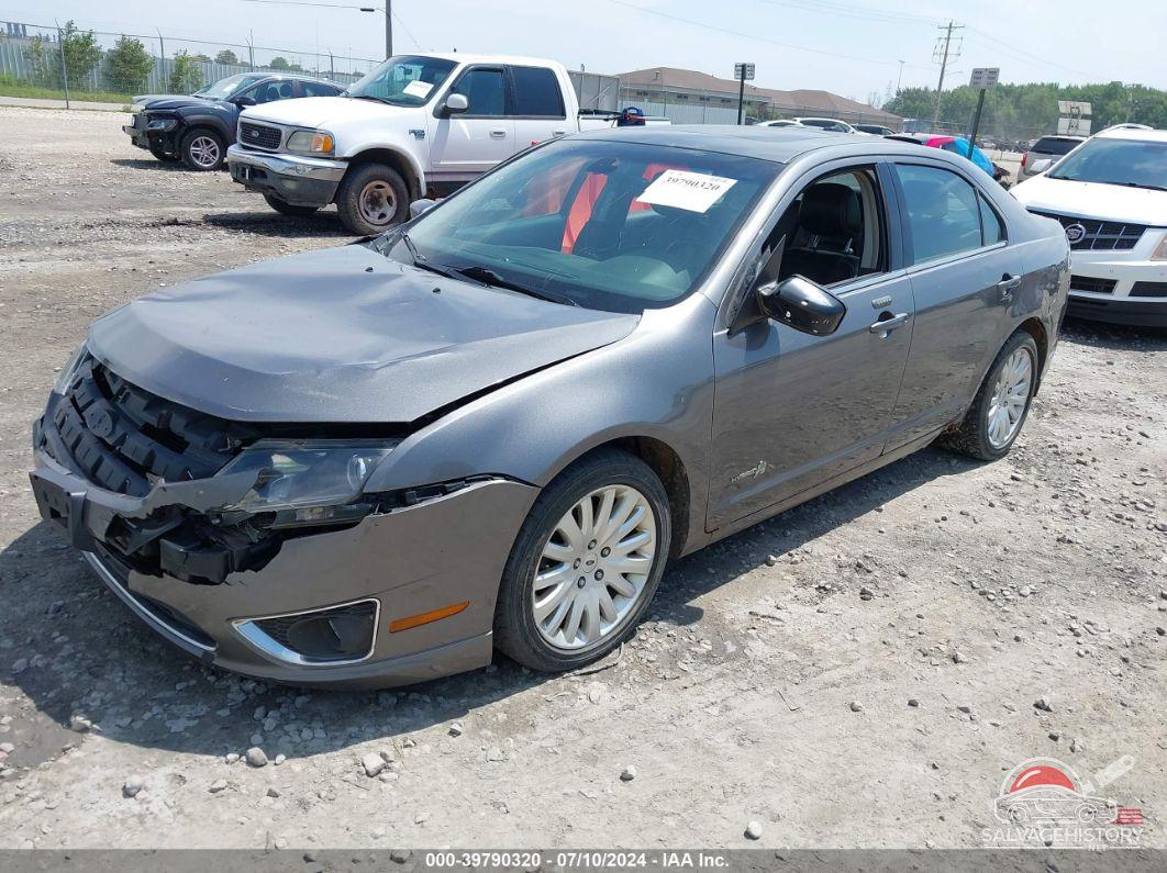 3FADP0L37CR197536 2012 FORD FUSION HYBRID photo no. 2