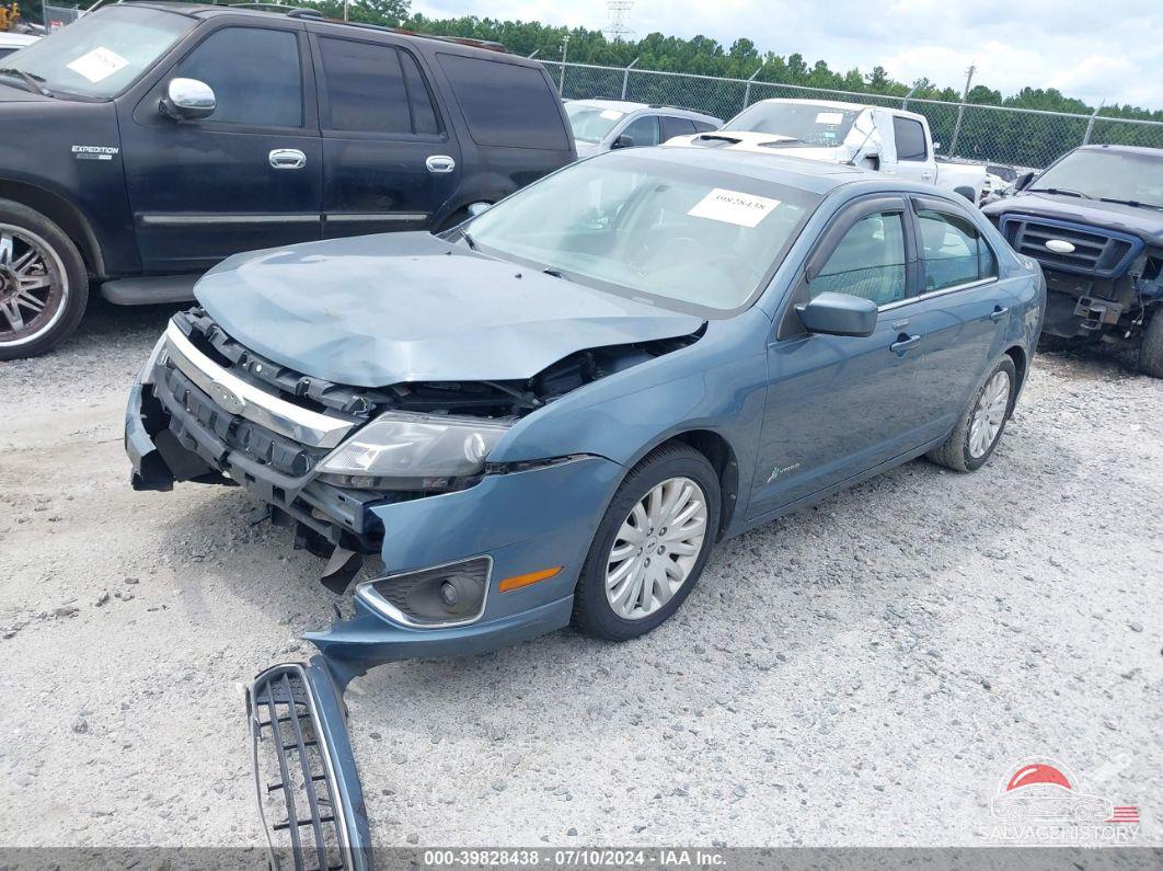 3FADP0L37CR426930 2012 FORD FUSION HYBRID photo no. 2