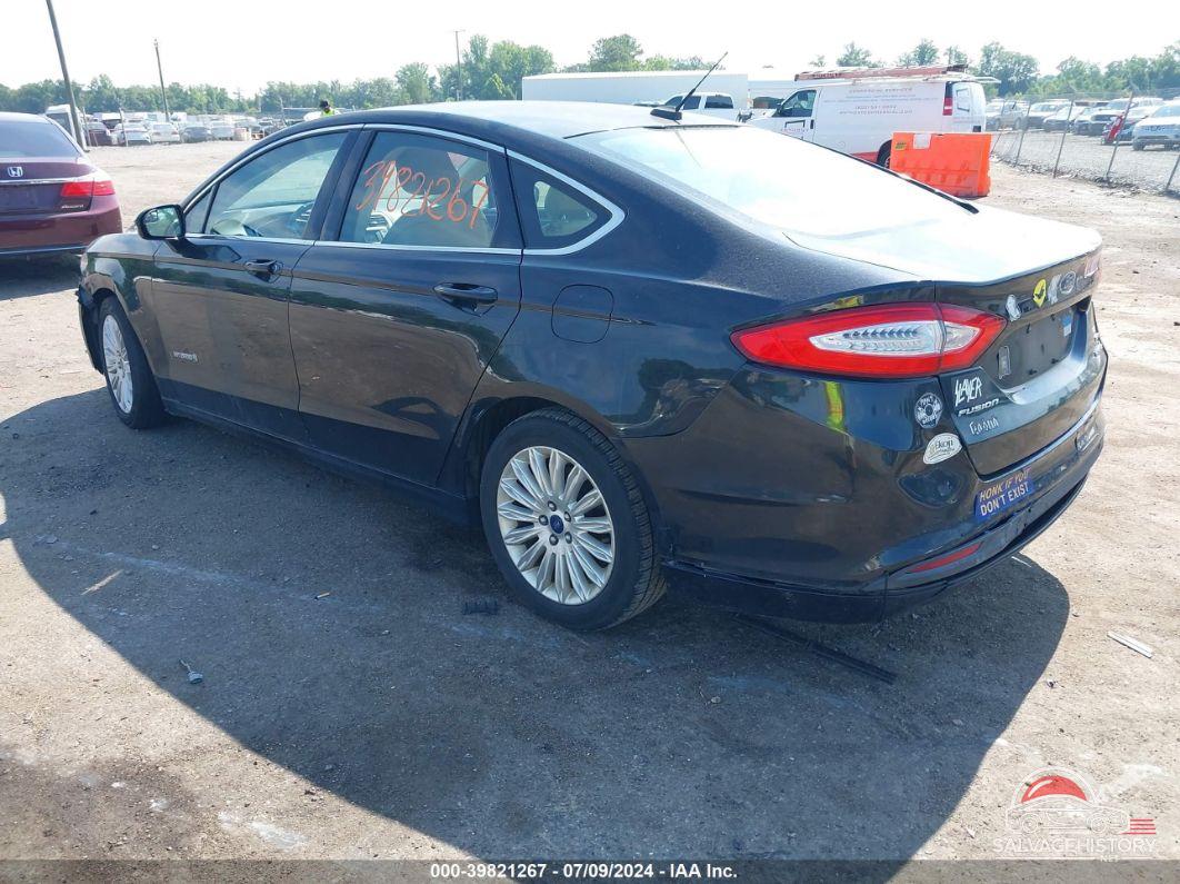 3FA6P0LU1DR147105 2013 FORD FUSION HYBRID photo no. 3