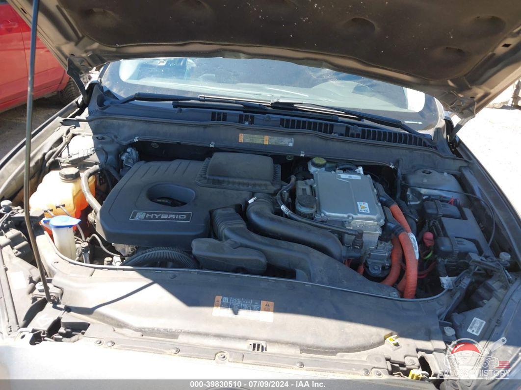 3FA6P0LU0ER227738 2014 FORD FUSION HYBRID photo no. 10