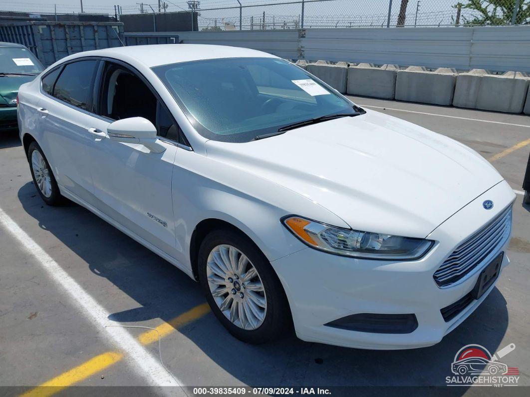 3FA6P0LUXER194778 2014 FORD FUSION HYBRID photo no. 9