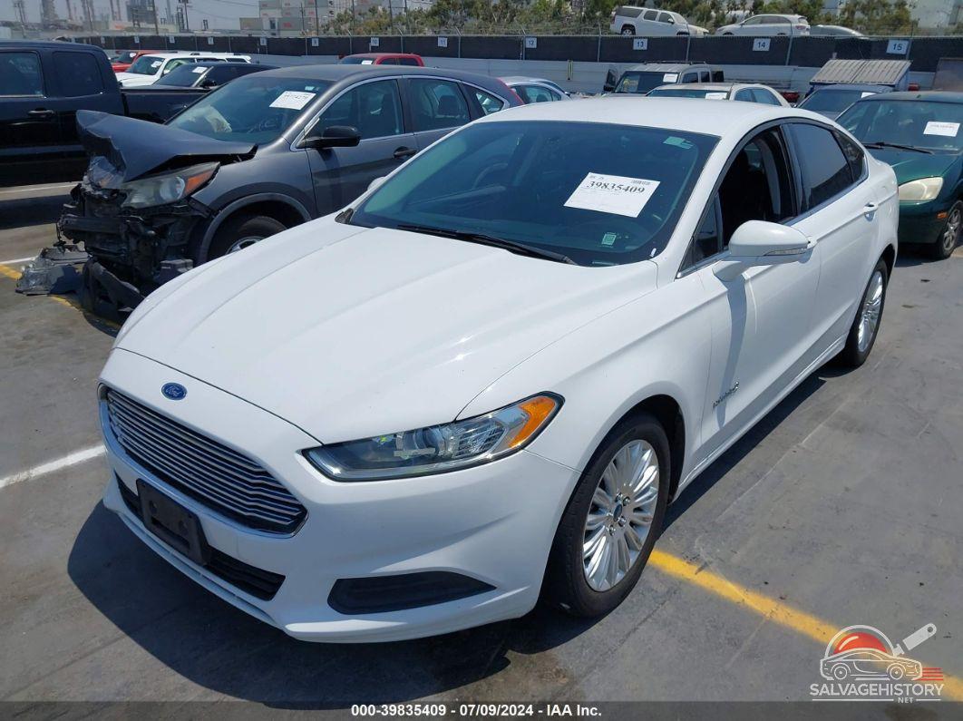 3FA6P0LUXER194778 2014 FORD FUSION HYBRID photo no. 2