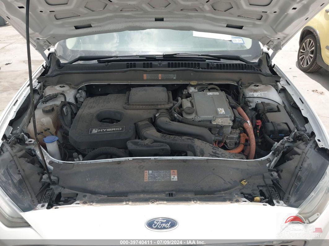 3FA6P0LU2KR182426 2019 FORD FUSION HYBRID photo no. 10