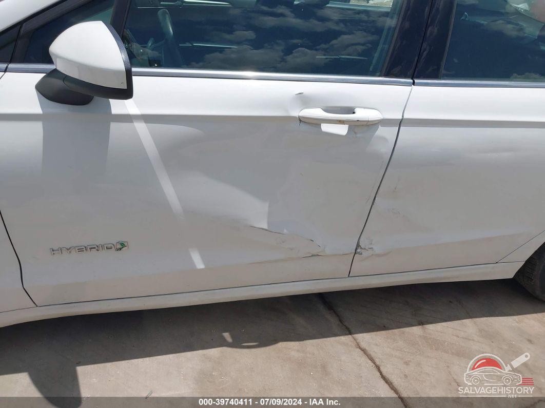 3FA6P0LU2KR182426 2019 FORD FUSION HYBRID photo no. 6