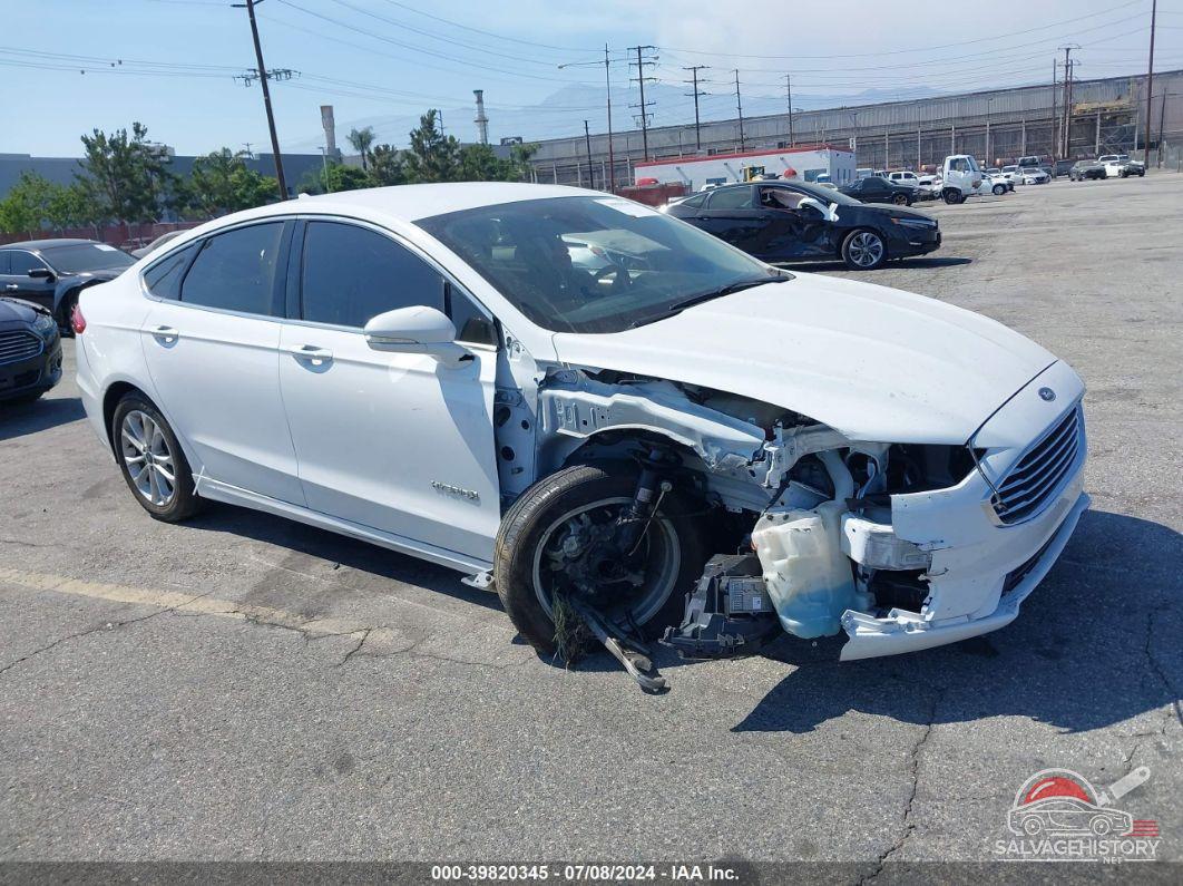 3FA6P0MU0KR224347 2019 FORD FUSION HYBRID photo no. 11