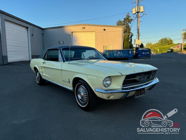 7R01C109195 1967 FORD MUSTANG photo no. 1