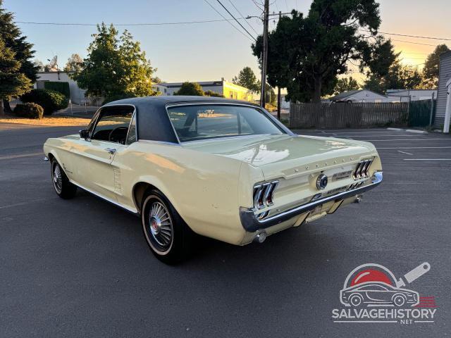 7R01C109195 1967 FORD MUSTANG photo no. 3