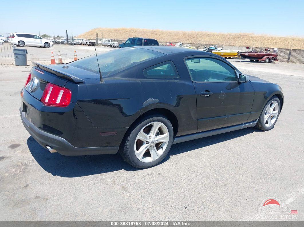 1ZVBP8AN5A5136011 2010 FORD MUSTANG photo no. 4