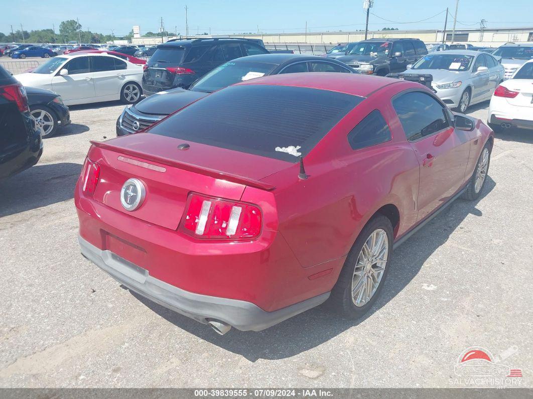 1ZVBP8AM7C5228456 2012 FORD MUSTANG photo no. 4