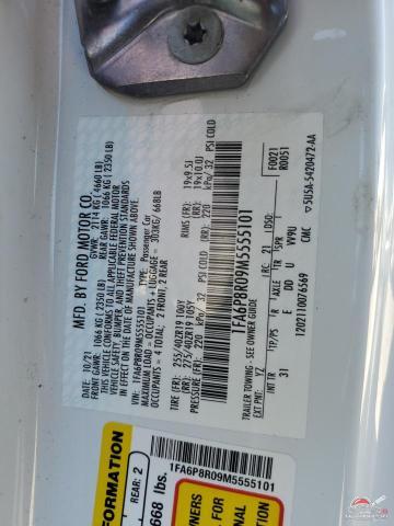 1FA6P8R09M5555101 2021 FORD MUSTANG photo no. 13