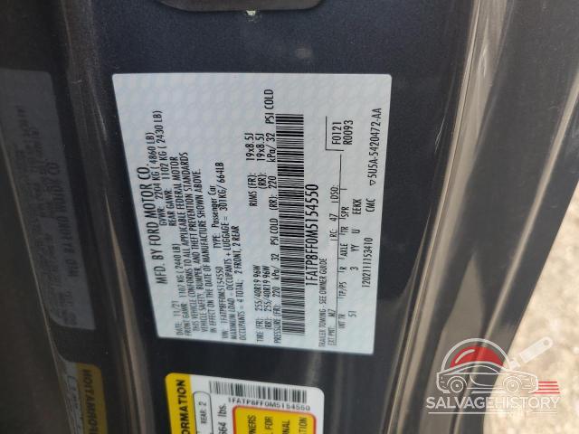 1FATP8FF0M5154550 2021 FORD MUSTANG photo no. 13