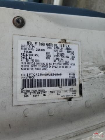 1FTCR10A6RUE54860 1994 FORD RANGER photo no. 12