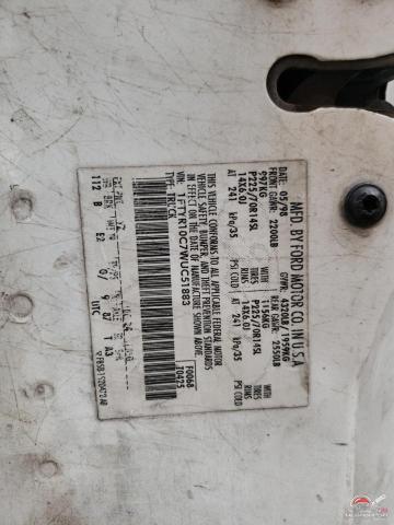 1FTYR10C7WUC51883 1998 FORD RANGER photo no. 12