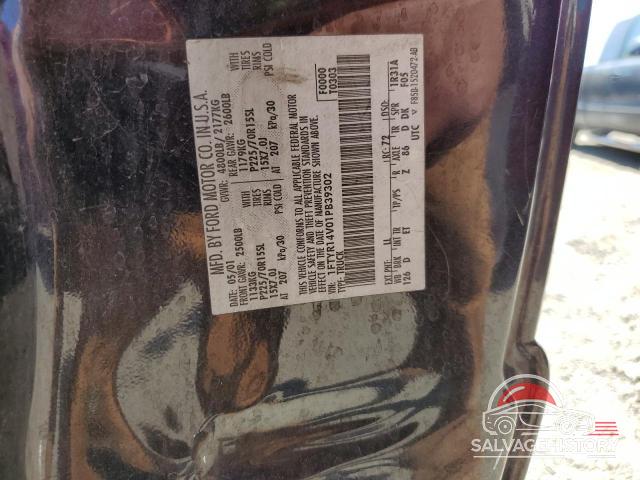 1FTYR14V01PB39302 2001 FORD RANGER photo no. 12