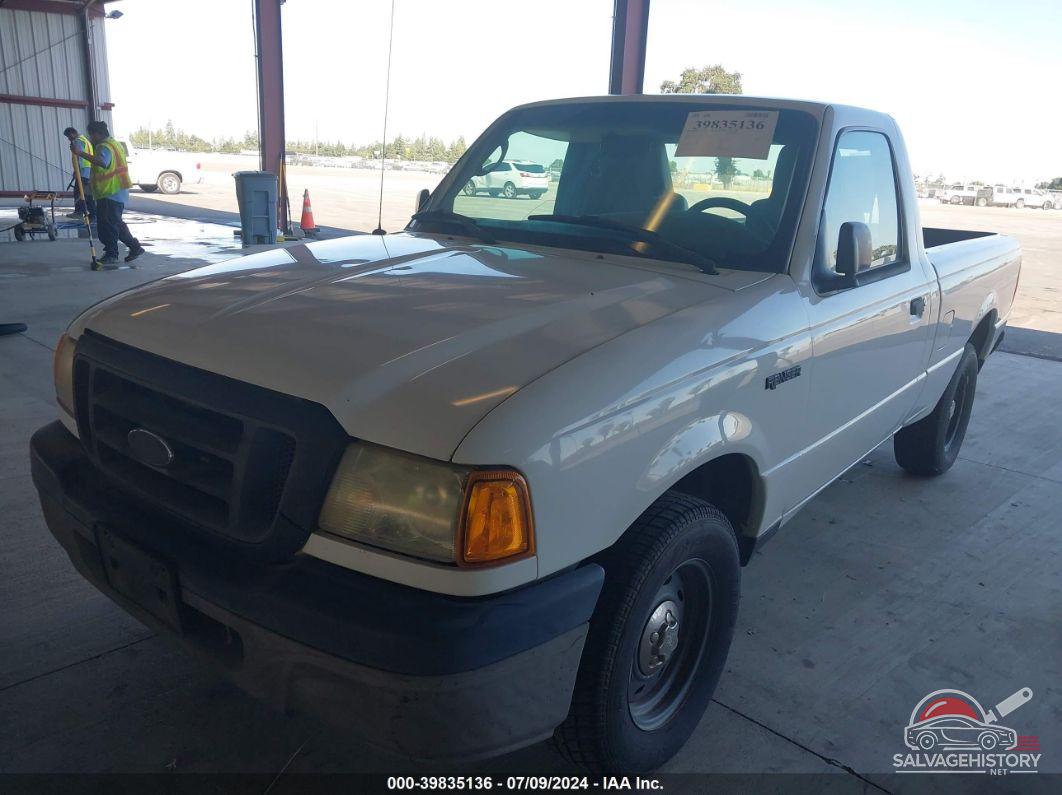 1FTYR10U25PA03742 2005 FORD RANGER photo no. 2