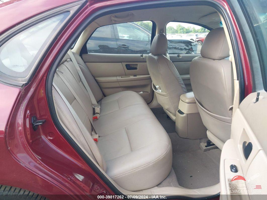1FAFP56U37A135237 2007 FORD TAURUS photo no. 8