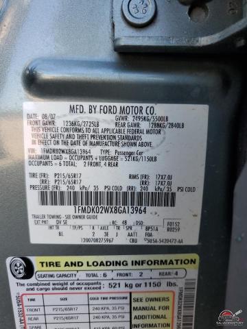 1FMDK02WX8GA13964 2008 FORD TAURUS photo no. 13