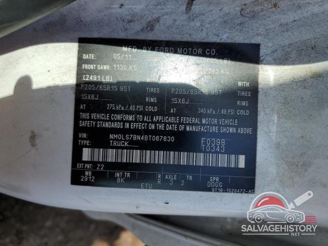 NM0LS7BN4BT067630 2011 FORD TRANSIT photo no. 13
