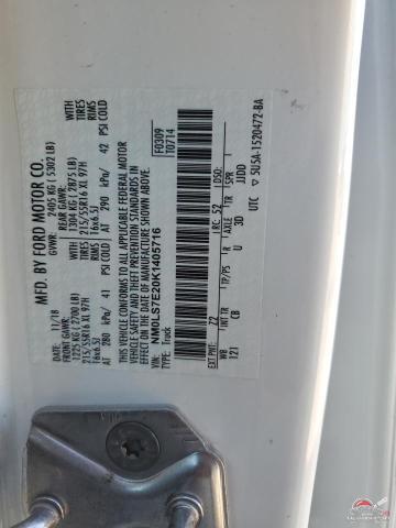 NM0LS7E20K1405716 2019 FORD TRANSIT photo no. 13