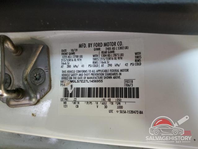 NM0LS7E27L1456955 2020 FORD TRANSIT photo no. 13
