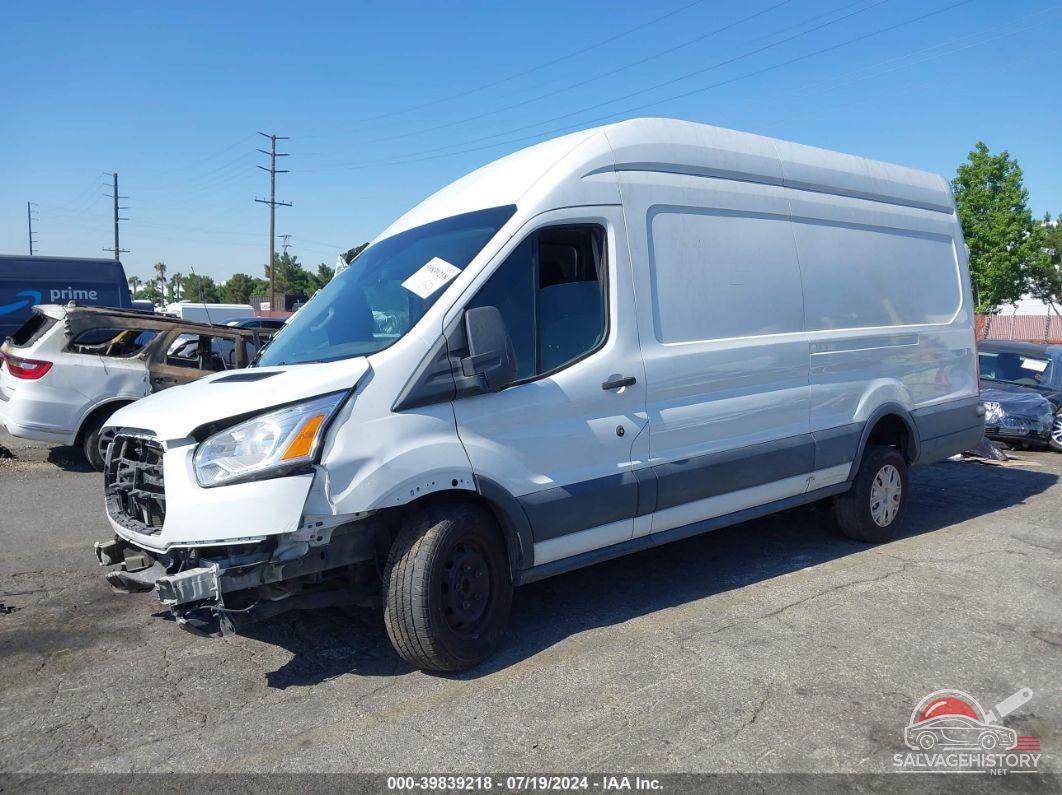 1FTSW3XM1FKB04706 2015 FORD TRANSIT CARGO VAN photo no. 2