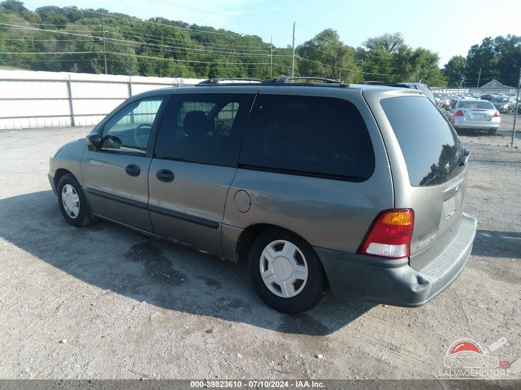 2FMZA51451BA83598 2001 FORD WINDSTAR photo no. 3