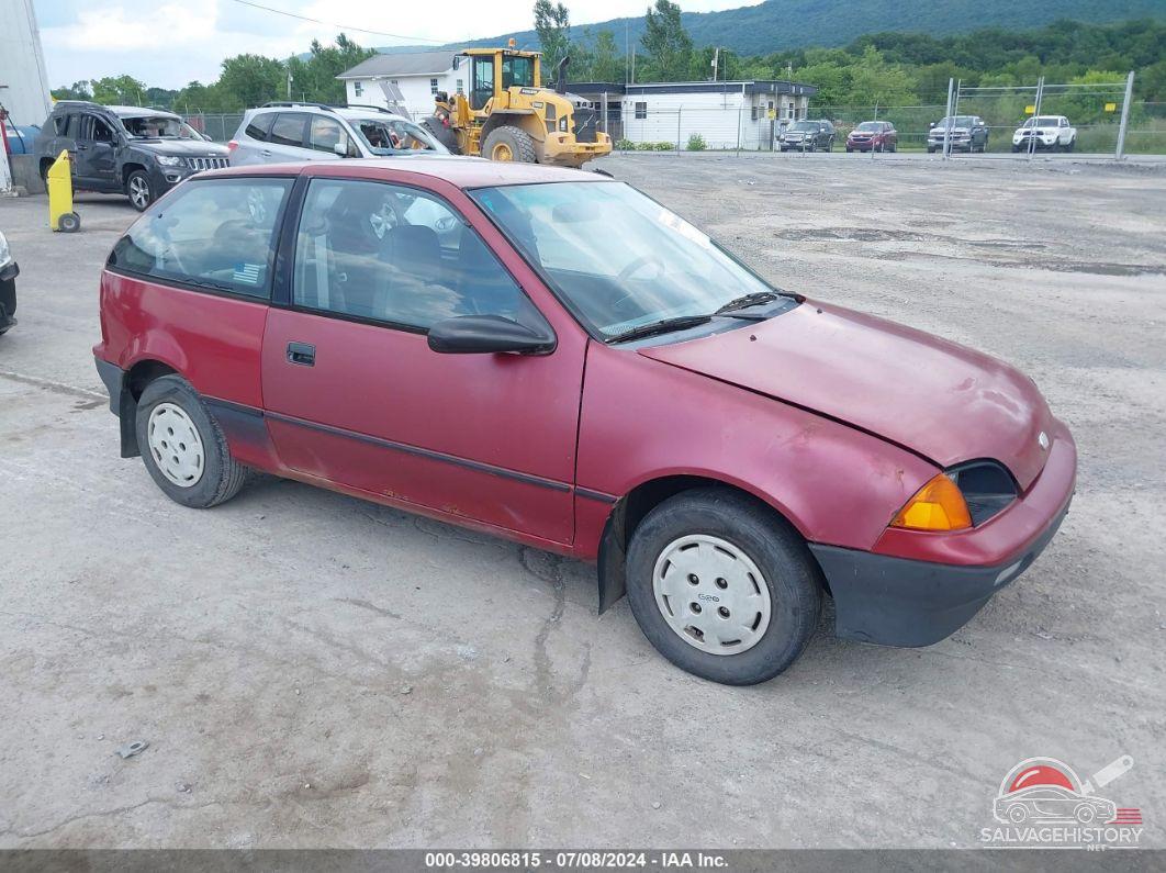 2C1MR2464M6743532 1991 GEO METRO photo no. 4