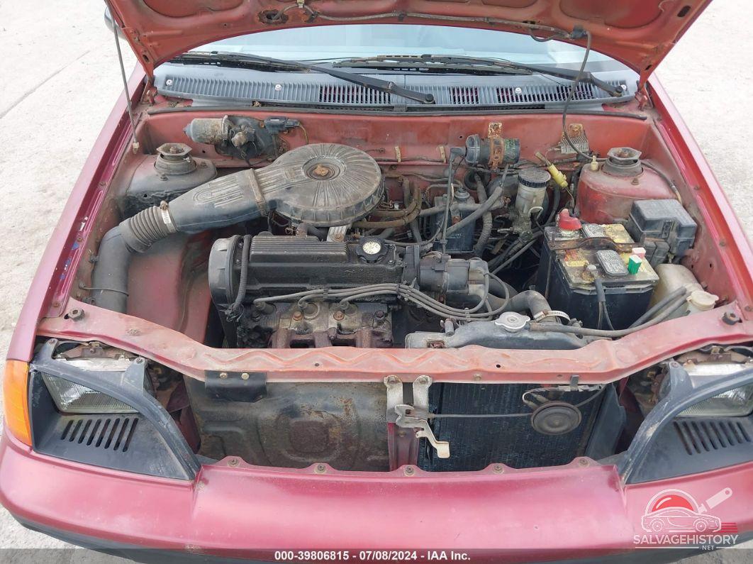 2C1MR2464M6743532 1991 GEO METRO photo no. 10