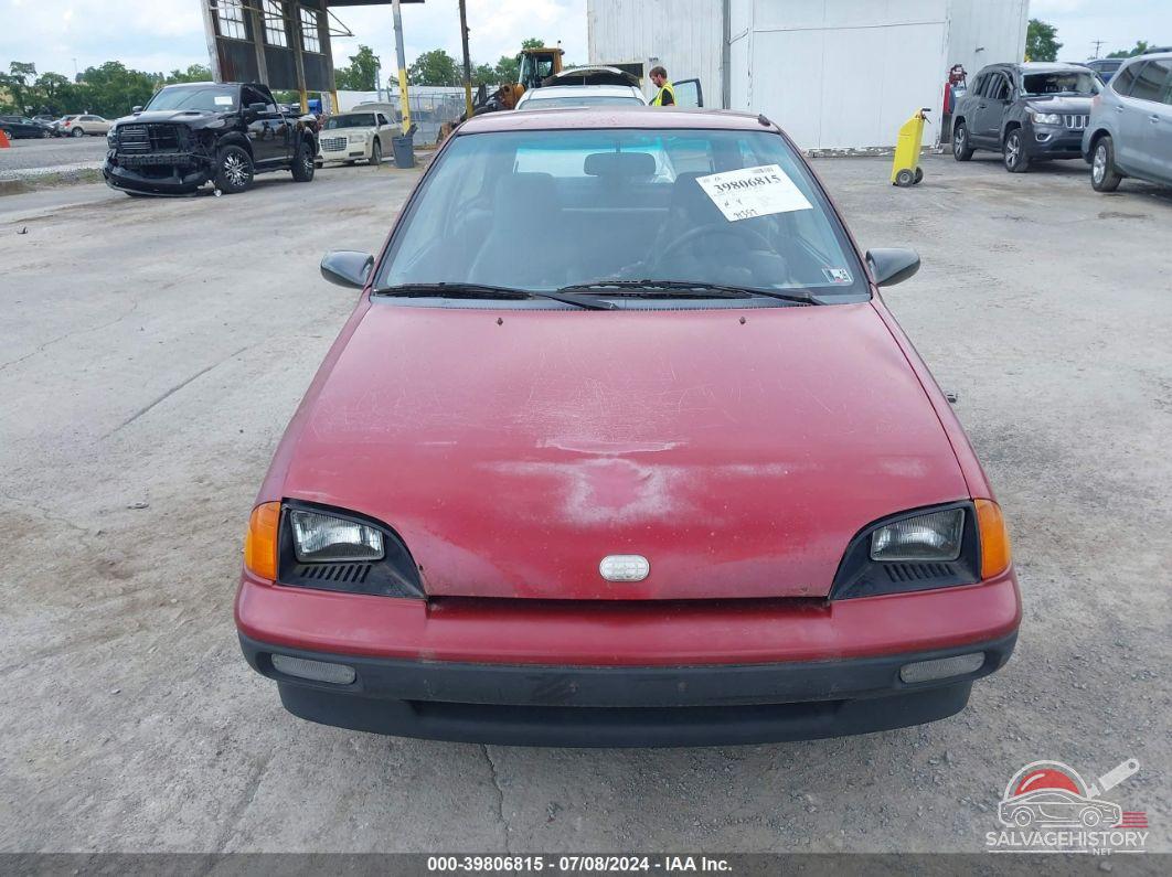 2C1MR2464M6743532 1991 GEO METRO photo no. 6