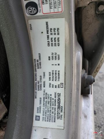 1GTDT136648204162 2004 GMC CANYON photo no. 12