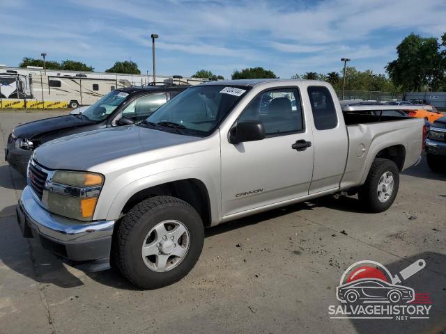 1GTDT198X58184380 2005 GMC CANYON photo no. 4