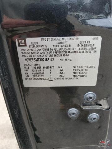 1GKET63MX82165122 2008 GMC ENVOY photo no. 13