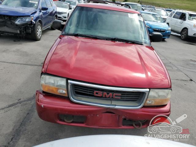 1GKDT13W212206235 2001 GMC JIMMY photo no. 5