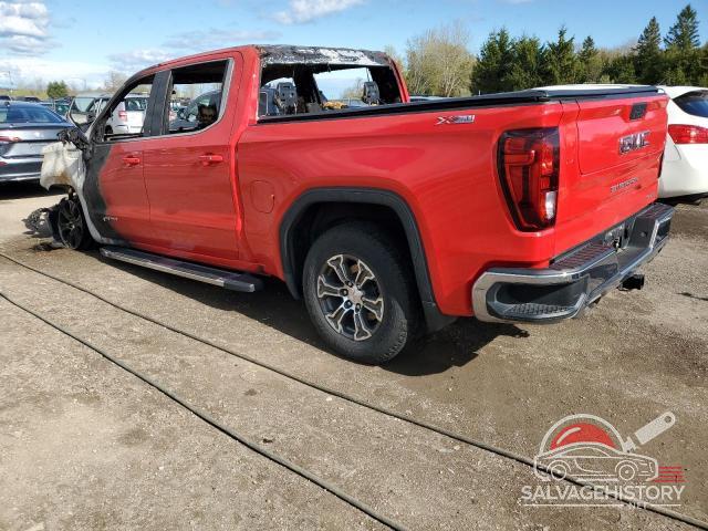 1GTU9BEDXNZ170125 2022 GMC SIERRA photo no. 2
