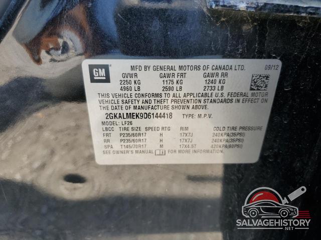 2GKALMEK9D6144418 2013 GMC TERRAIN photo no. 14