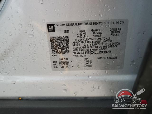 3GKALPEXXLL283870 2020 GMC TERRAIN photo no. 13