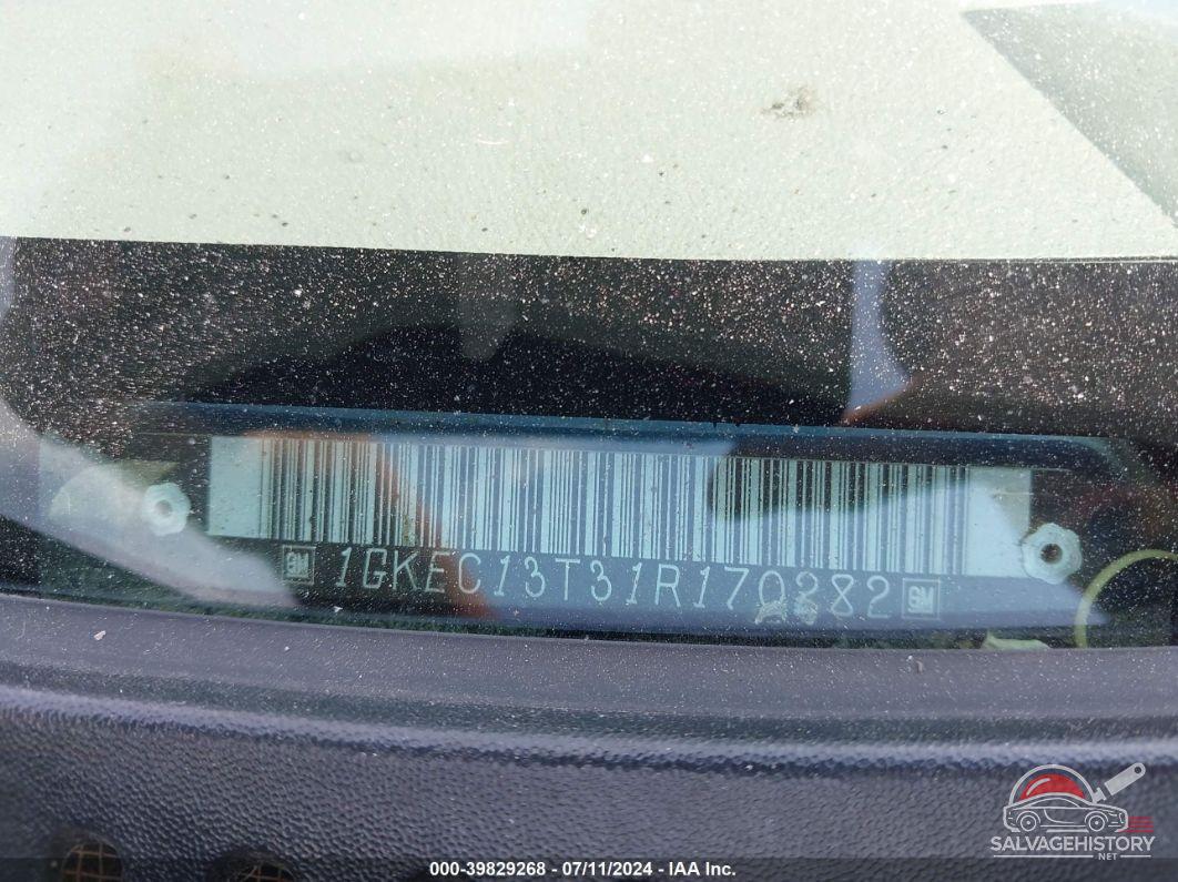 1GKEC13T31R170282 2001 GMC YUKON photo no. 9