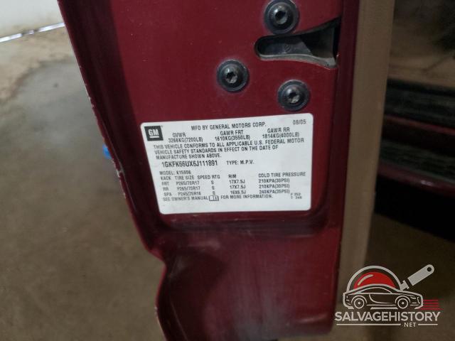 1GKFK66UX6J111891 2006 GMC YUKON photo no. 13