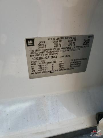 1GKS2HKJ7GR121450 2016 GMC YUKON photo no. 13