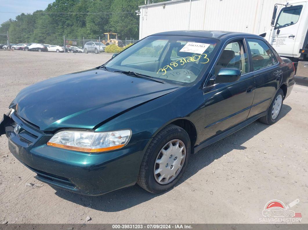 1HGCG56461A123220 2001 HONDA ACCORD photo no. 2
